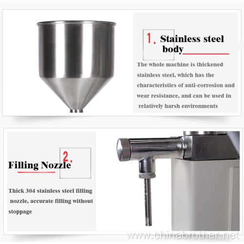 Manual Paste and Liquid Filling Machine